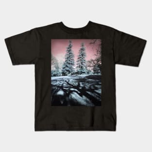 Trees and Shadows Kids T-Shirt